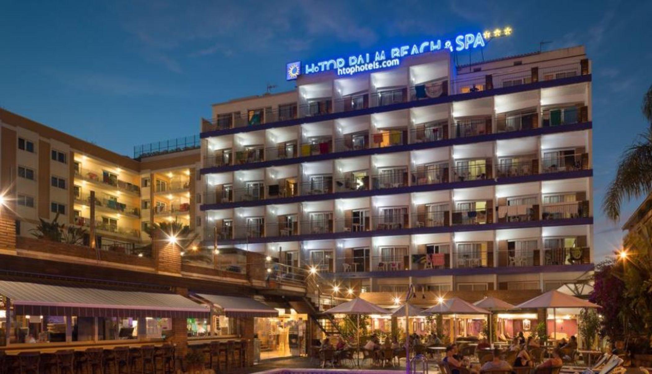Htop Palm Beach & Spa #Htopenjoy Lloret de Mar Dış mekan fotoğraf