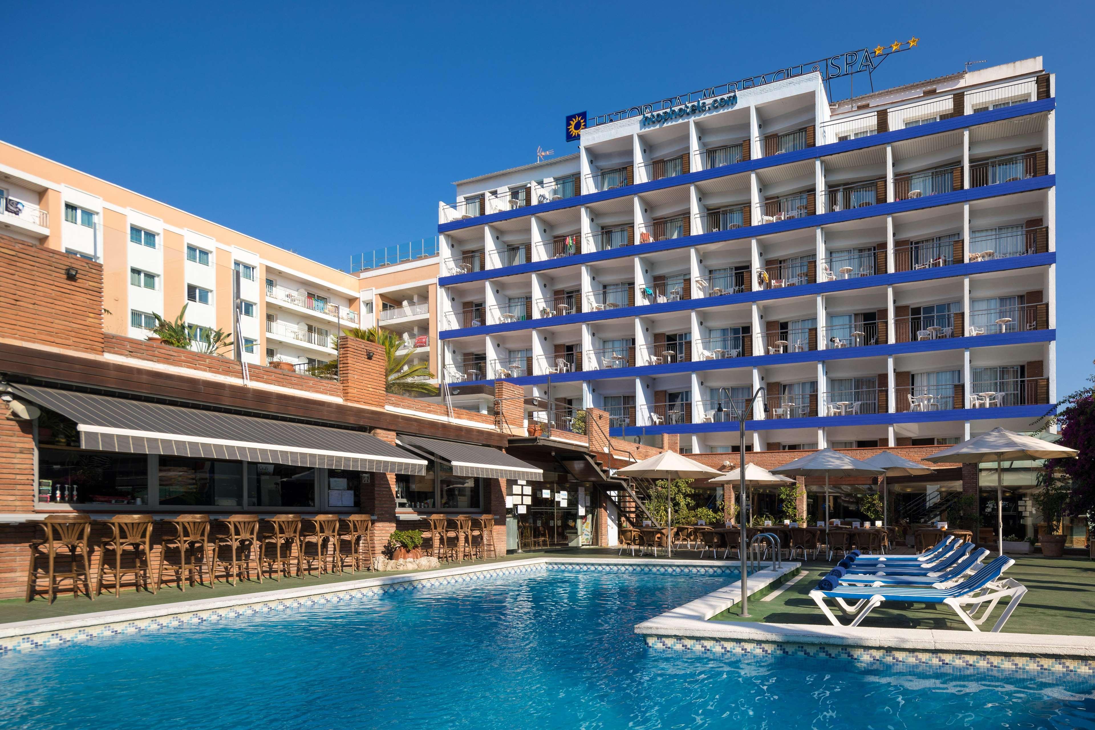 Htop Palm Beach & Spa #Htopenjoy Lloret de Mar Dış mekan fotoğraf