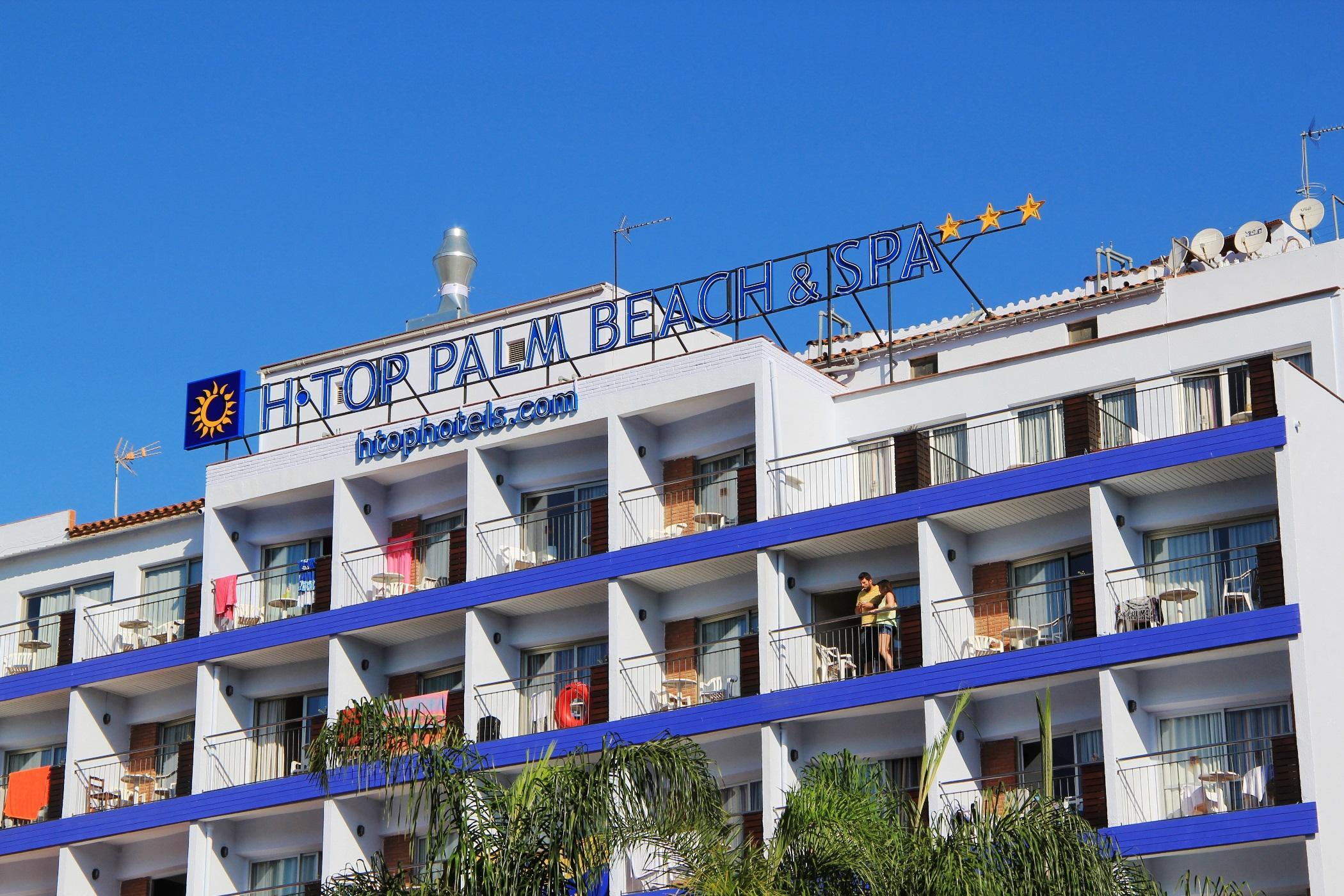 Htop Palm Beach & Spa #Htopenjoy Lloret de Mar Dış mekan fotoğraf